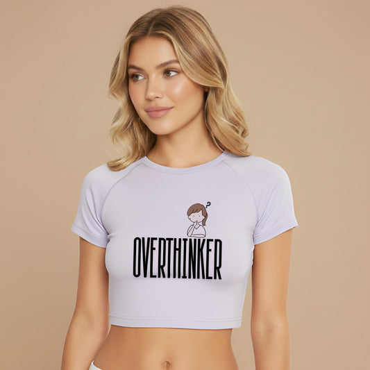 NERFED - OVERTHINKER | Crop Top
