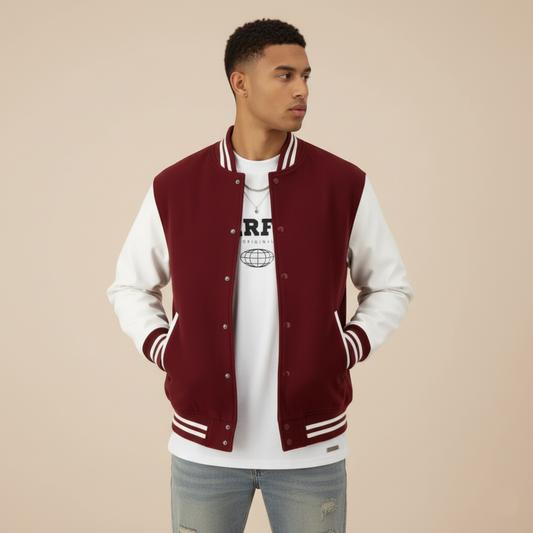 NERFED - Red Varsity Jacket