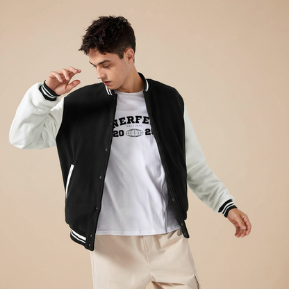 NERFED - Black Varsity Jacket