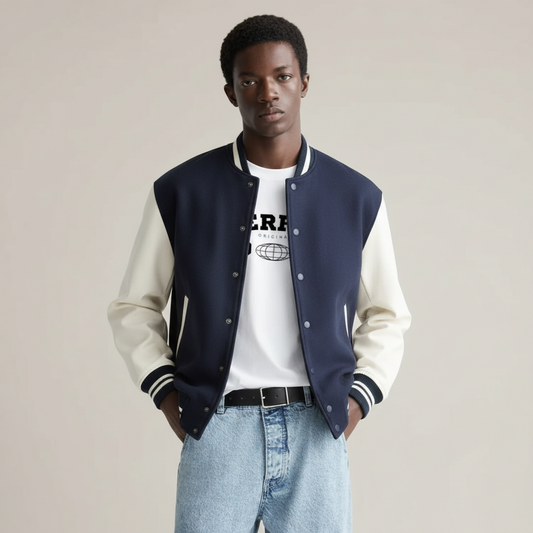 NERFED - Blue Varsity Jacket