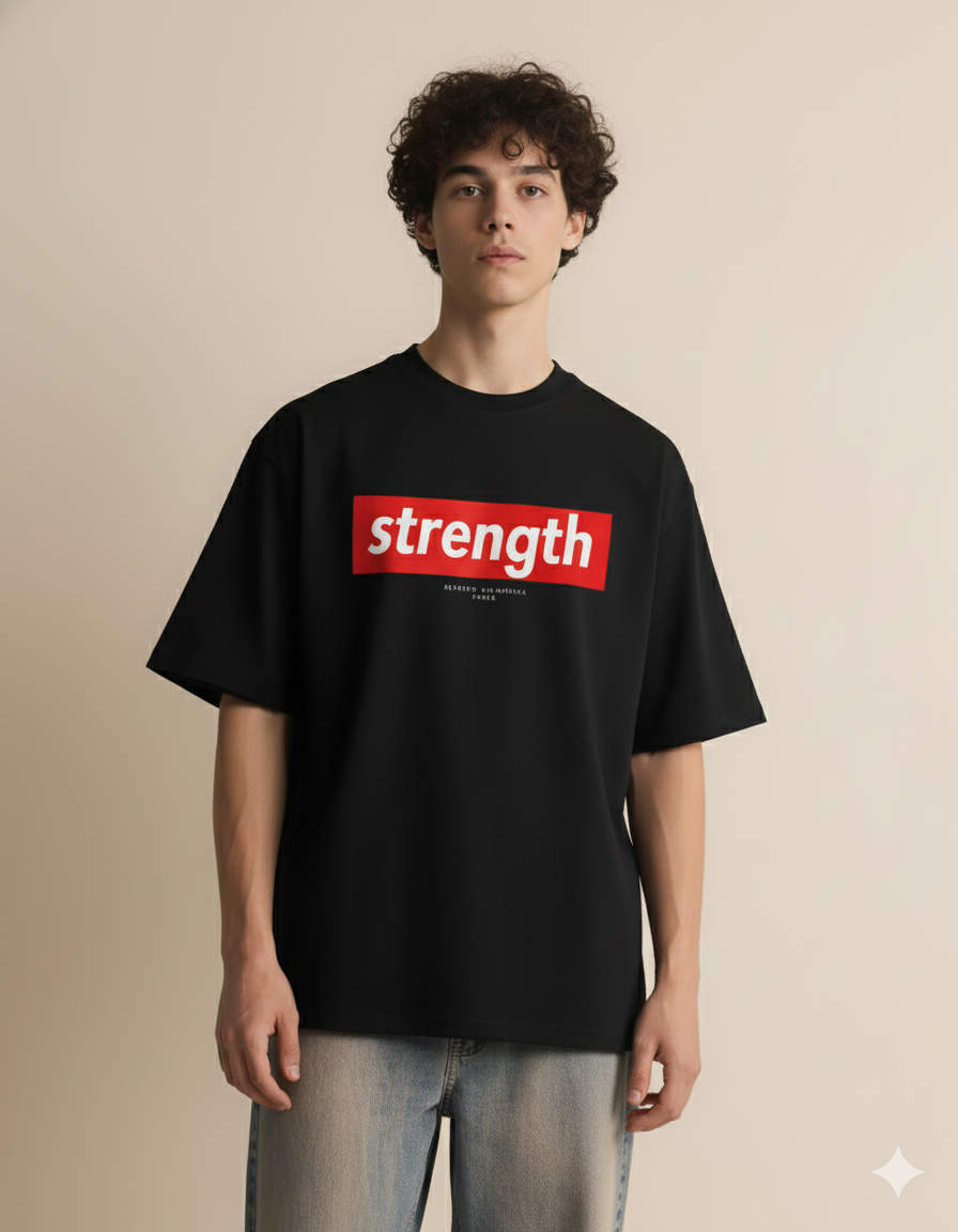 NERFED - Strength | Oversized T-Shirt