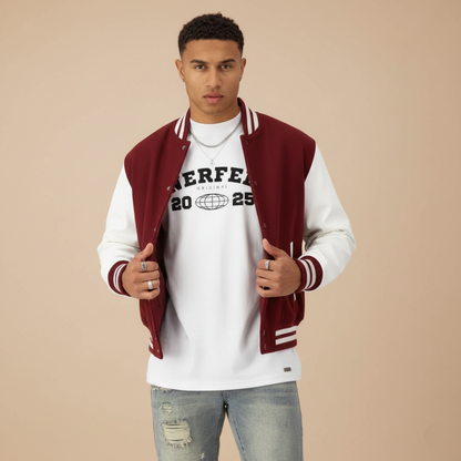 NERFED - Red Varsity Jacket