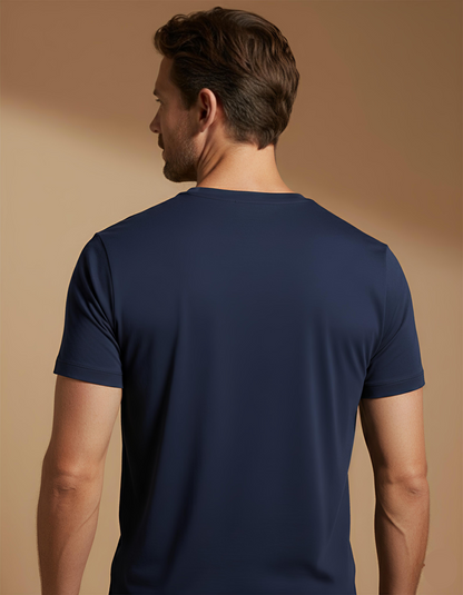 NFD ORIGINAL - Navy Blue Unisex Supima T-Shirt