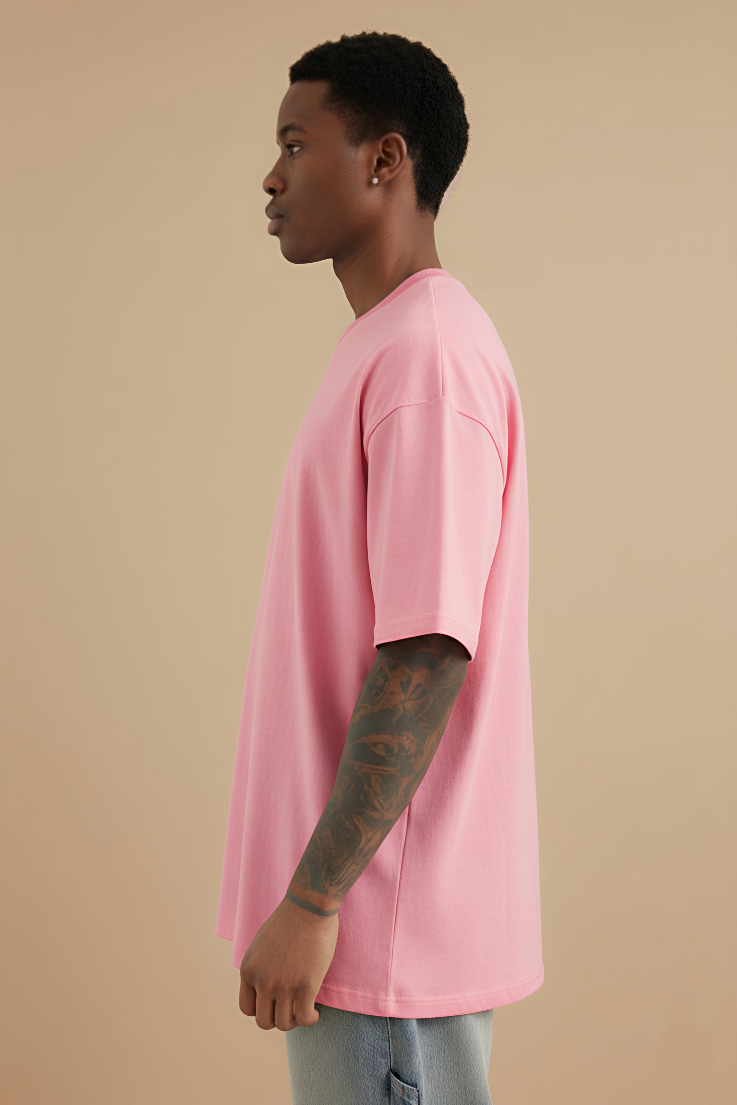 NFD PREMIUM | Flamingo Terry Oversized Tee