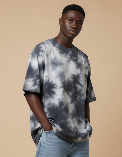 NFD PREMIUM | White Black Oversized T-Shirt