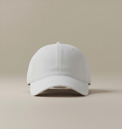 White BaseBall Cap