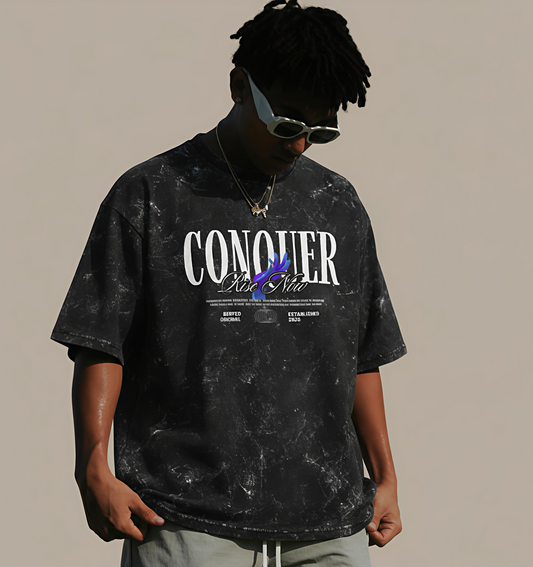 NERFED - Conquer | Oversized Tee