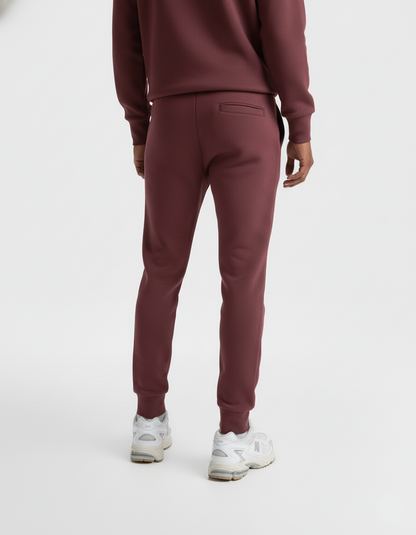 Mens Maroon Joggers