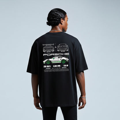 NERFED - GT3 RS BLACK | Oversized Standard T-Shirt