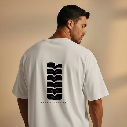 NERFED - JACKED WHITE | Oversized Standard T-Shirt