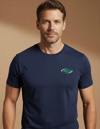 NFD ORIGINAL - Navy Blue Unisex Supima T-Shirt