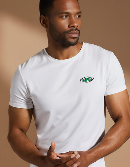 NFD ORIGINAL - White Unisex Supima T-Shirt