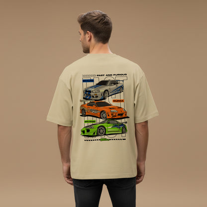 NERFED - SKYLINE | Oversized Standard T-Shirt