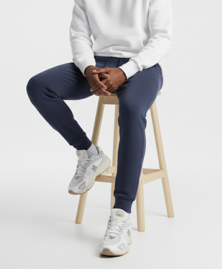 Mens Navy Blue Joggers