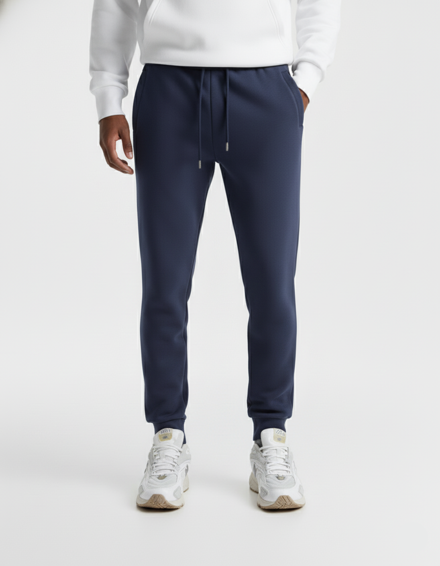 Mens Navy Blue Joggers