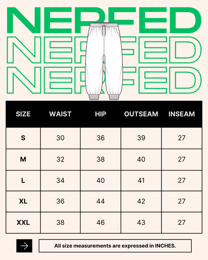 NERFED - Black Sweatpants